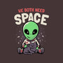 We Both Need Space-none zippered laptop sleeve-eduely