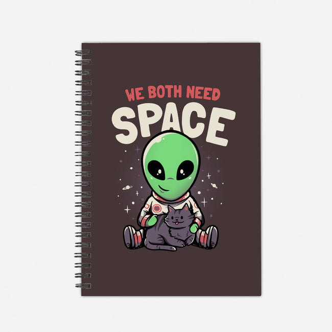 We Both Need Space-none dot grid notebook-eduely