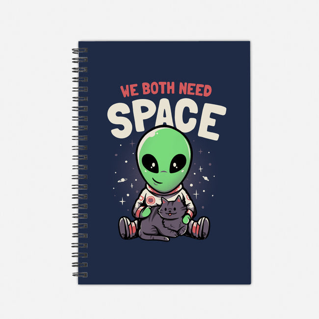 We Both Need Space-none dot grid notebook-eduely