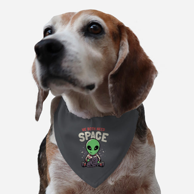 We Both Need Space-dog adjustable pet collar-eduely