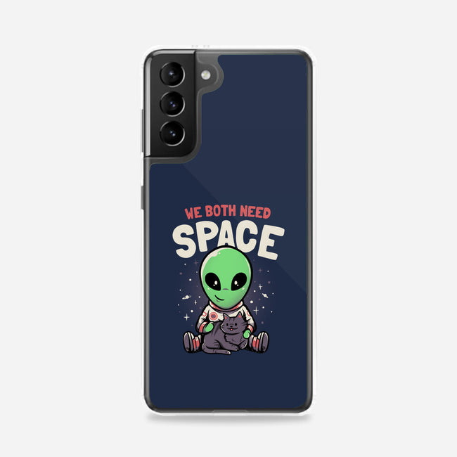 We Both Need Space-samsung snap phone case-eduely