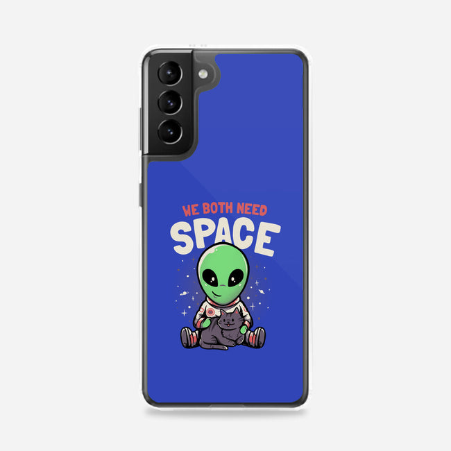 We Both Need Space-samsung snap phone case-eduely