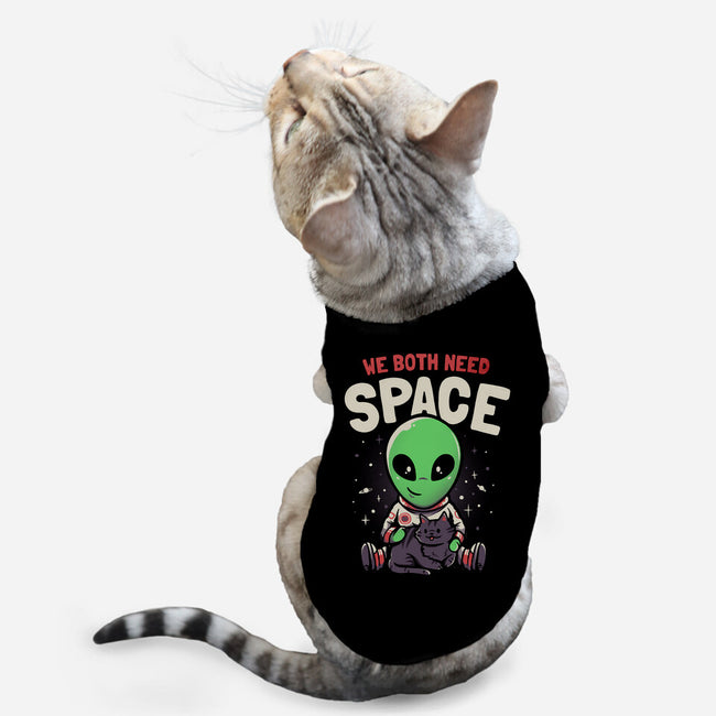 We Both Need Space-cat basic pet tank-eduely