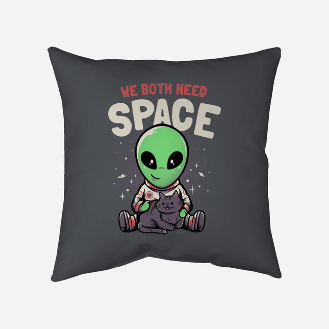 We Both Need Space-none removable cover w insert throw pillow-eduely