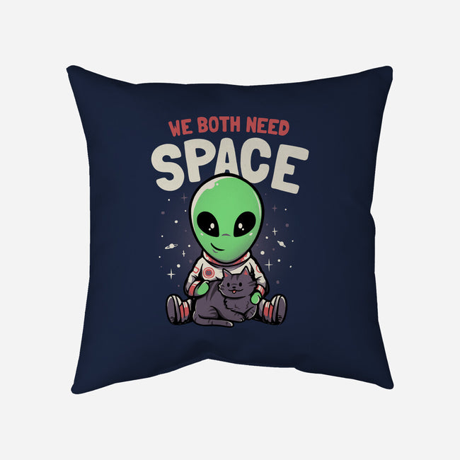We Both Need Space-none removable cover w insert throw pillow-eduely