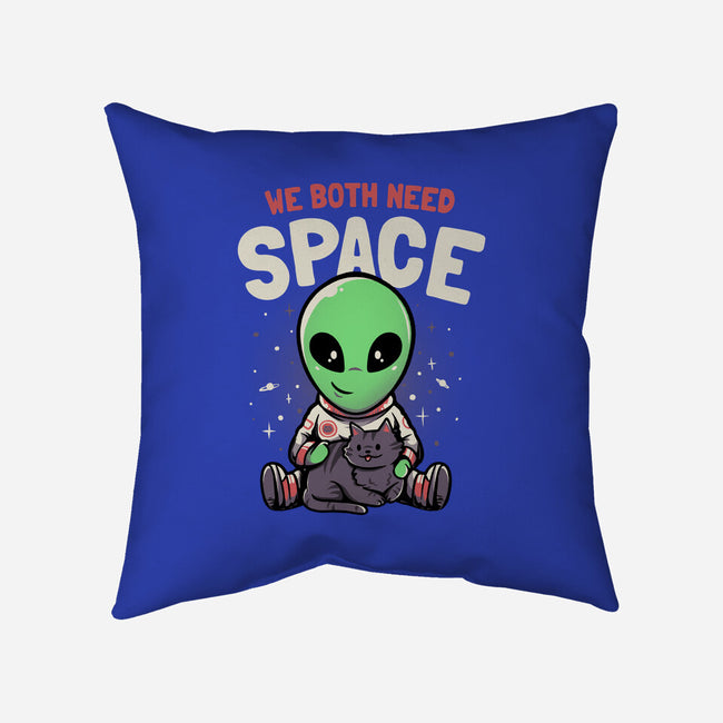 We Both Need Space-none removable cover w insert throw pillow-eduely