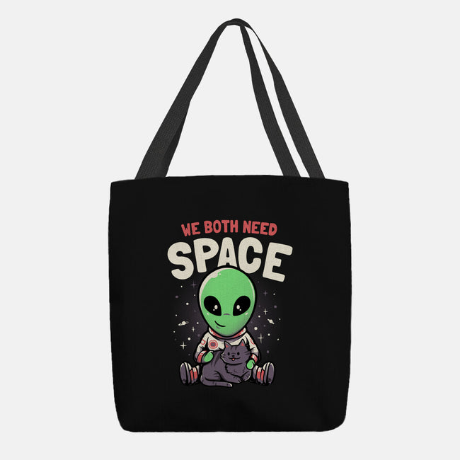 We Both Need Space-none basic tote-eduely