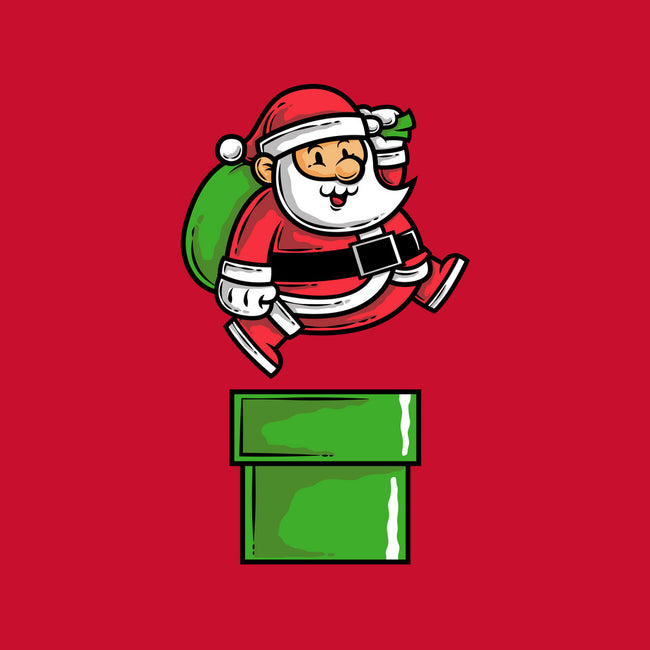 Santa Jumps-womens fitted tee-krisren28