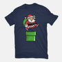 Santa Jumps-womens fitted tee-krisren28