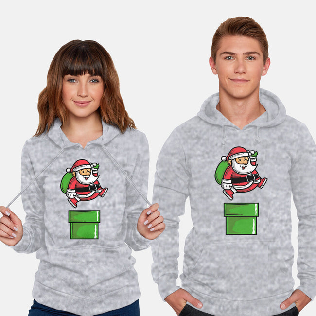 Santa Jumps-unisex pullover sweatshirt-krisren28