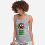 Santa Jumps-womens racerback tank-krisren28