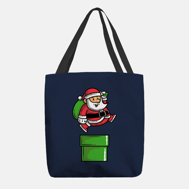 Santa Jumps-none basic tote-krisren28