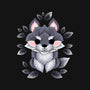 Little Wolf Of Leaves-mens basic tee-NemiMakeit