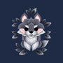 Little Wolf Of Leaves-unisex basic tee-NemiMakeit