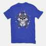 Little Wolf Of Leaves-womens basic tee-NemiMakeit
