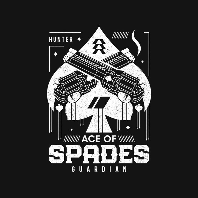 Ace Of Spades-none polyester shower curtain-Logozaste