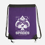 Ace Of Spades-none drawstring bag-Logozaste