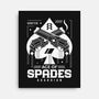 Ace Of Spades-none stretched canvas-Logozaste