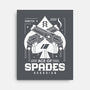 Ace Of Spades-none stretched canvas-Logozaste