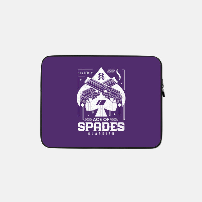 Ace Of Spades-none zippered laptop sleeve-Logozaste