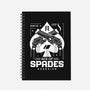 Ace Of Spades-none dot grid notebook-Logozaste
