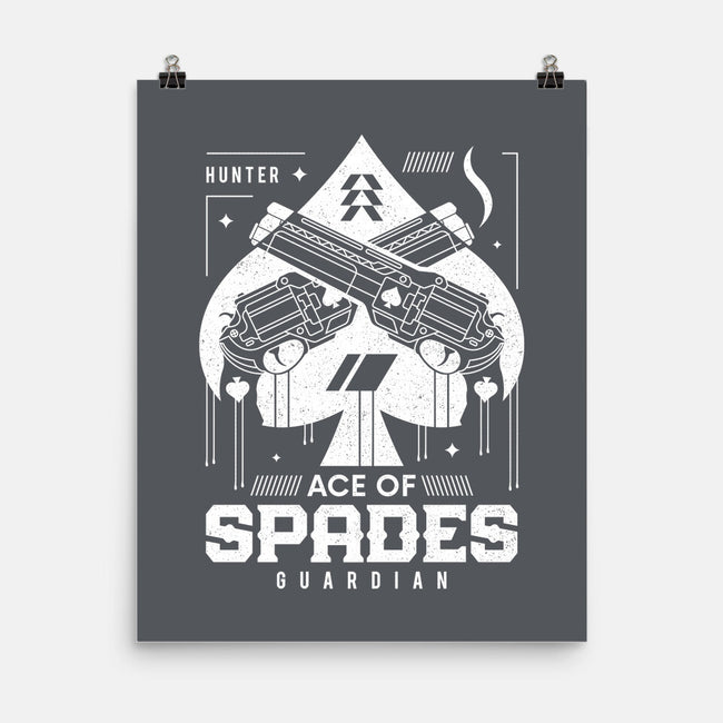 Ace Of Spades-none matte poster-Logozaste