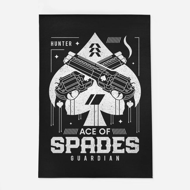 Ace Of Spades-none outdoor rug-Logozaste