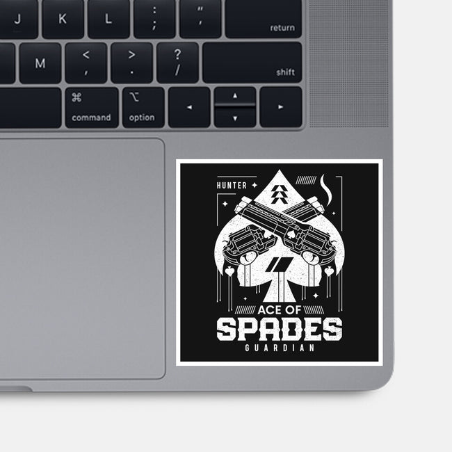 Ace Of Spades-none glossy sticker-Logozaste