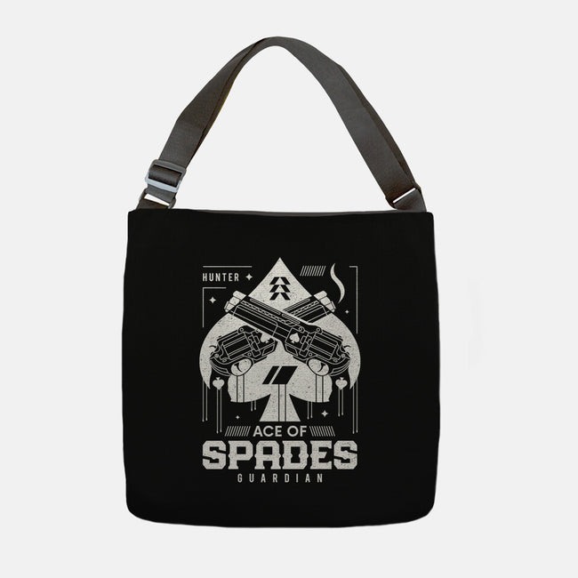 Ace Of Spades-none adjustable tote-Logozaste