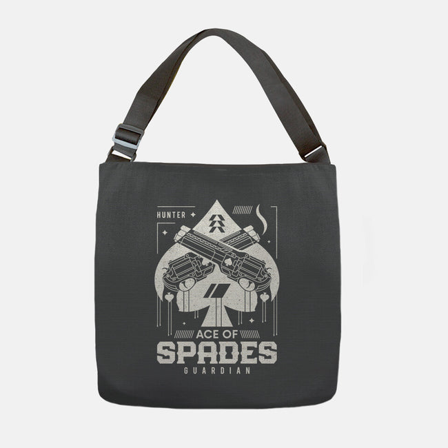 Ace Of Spades-none adjustable tote-Logozaste