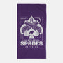 Ace Of Spades-none beach towel-Logozaste