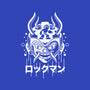 Blue Bomber Oni-mens heavyweight tee-Logozaste