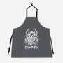 Blue Bomber Oni-unisex kitchen apron-Logozaste