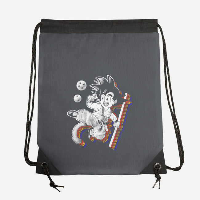 Rainbow Kid-none drawstring bag-Arigatees