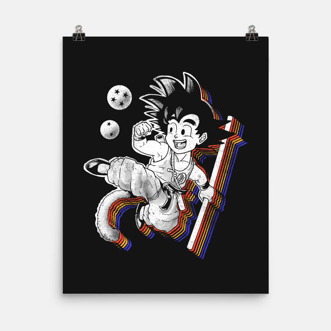 Rainbow Kid-none matte poster-Arigatees