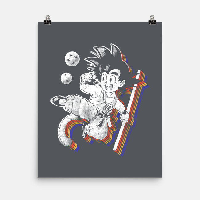 Rainbow Kid-none matte poster-Arigatees
