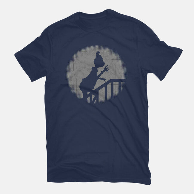 Grinchferatu-womens fitted tee-Boggs Nicolas