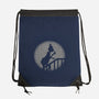 Grinchferatu-none drawstring bag-Boggs Nicolas