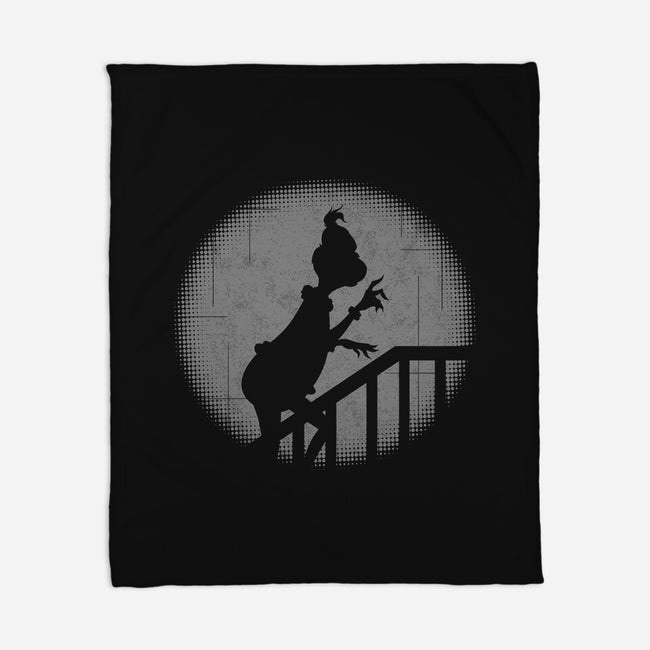 Grinchferatu-none fleece blanket-Boggs Nicolas