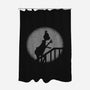 Grinchferatu-none polyester shower curtain-Boggs Nicolas