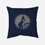 Grinchferatu-none removable cover w insert throw pillow-Boggs Nicolas