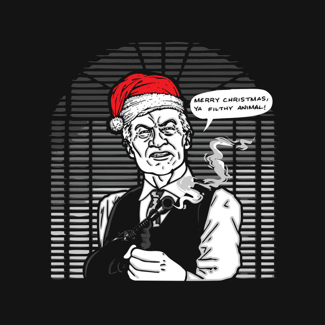Merry Christmas Ya Filthy Animal none removable cover w insert throw pillow dalethesk8er by TeeFury