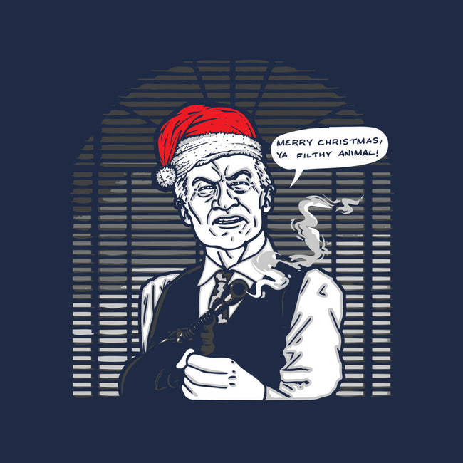 Merry Christmas, Ya Filthy Animal!-mens long sleeved tee-dalethesk8er