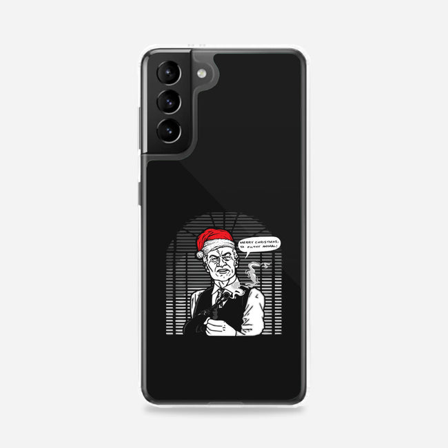 Merry Christmas, Ya Filthy Animal!-samsung snap phone case-dalethesk8er