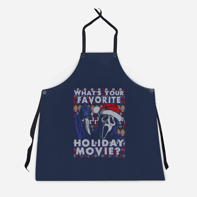 Holiday Scream-unisex kitchen apron-goodidearyan