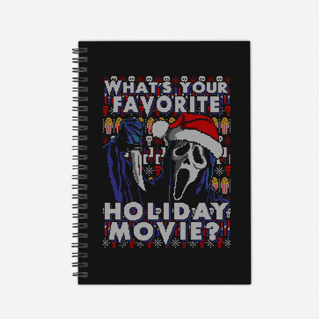 Holiday Scream-none dot grid notebook-goodidearyan