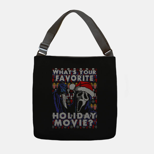 Holiday Scream-none adjustable tote-goodidearyan