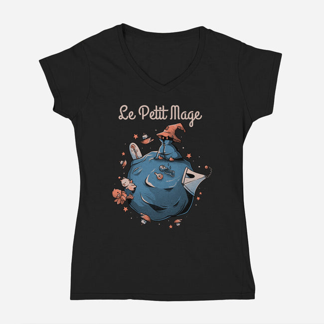 Le Petit Mage-womens v-neck tee-eduely