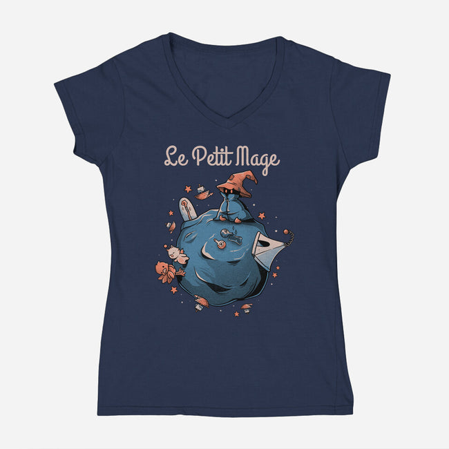Le Petit Mage-womens v-neck tee-eduely