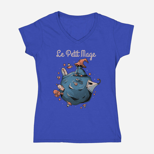 Le Petit Mage-womens v-neck tee-eduely